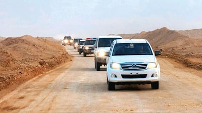 Najaf police deny reports of desert raid and drone seizure