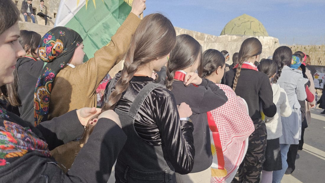 کچان و ژنانی رۆژئاوا و کۆیە چالاکیيەکی هاوبەشیان رێکخست