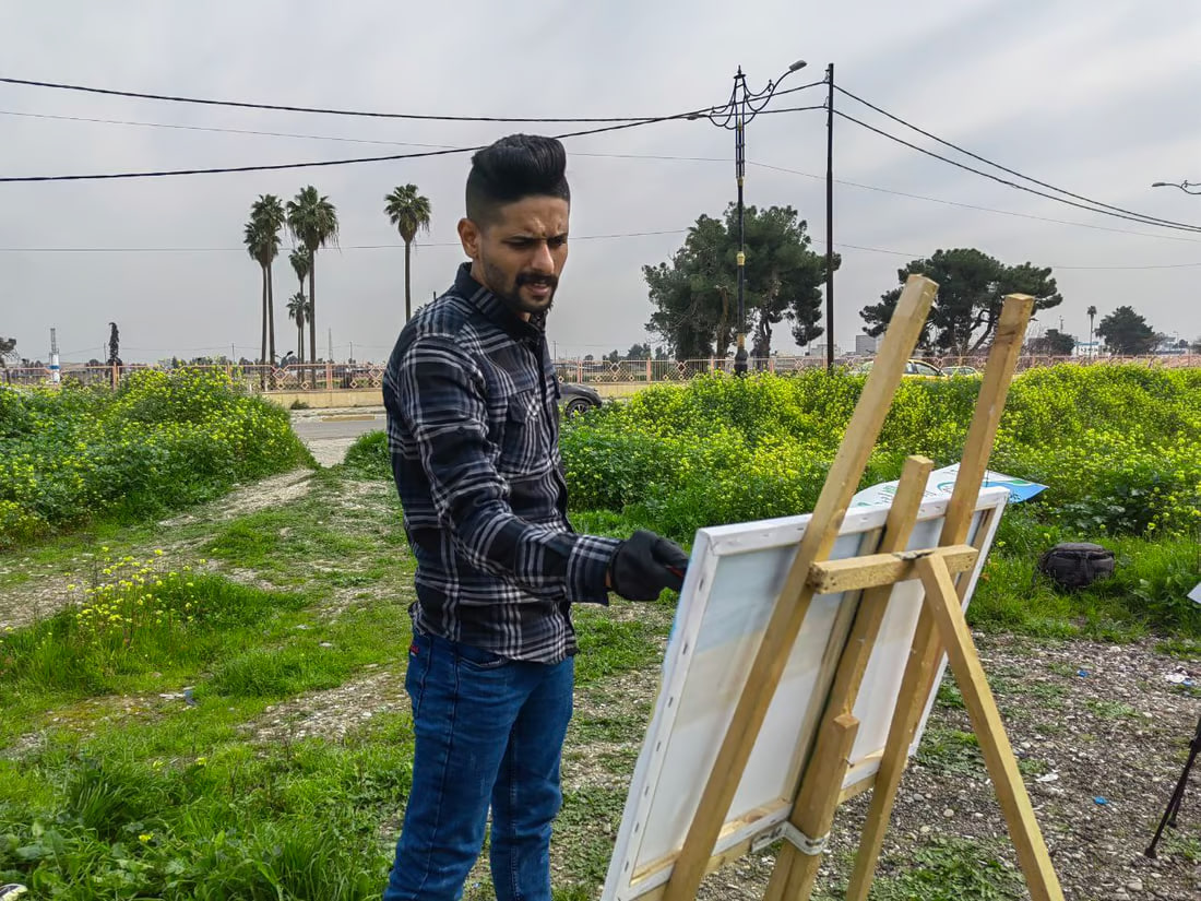 Mosul hosts open-air art symposium highlighting heritage, reconstruction