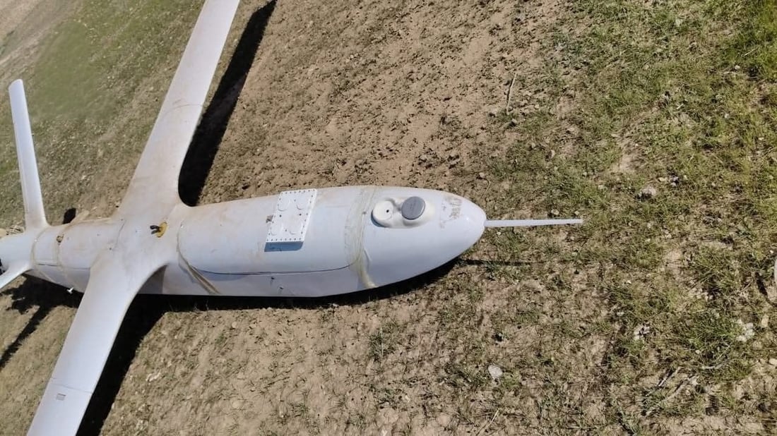 درۆنێک کەوتەخوارەوە و نەتەقییەوە