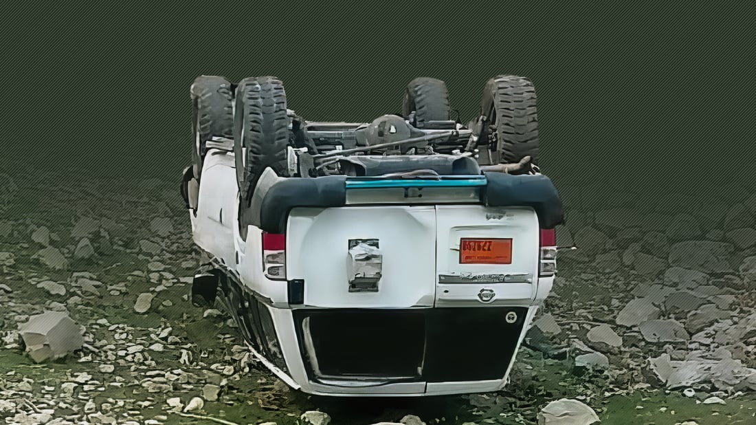 پیرە پاترۆڵێک کەوتە سەر پشت و شەش کەس بریندارن 