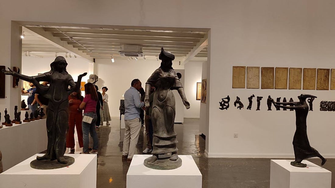 بغداد تتذكر شيخ النحاتين.. صاحب تماثيل كهرمانة وشهرزاد في معرض استعادي (صور)