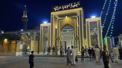 مباشر.. صلاة وخطبة عيد الفطر من الحضرة الحنفية في بغداد