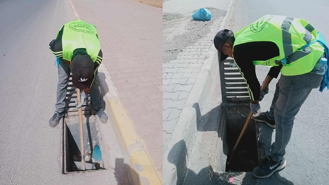 لە هەولێر ئامادەکارى بۆ وەرزى باران بارین دەکرێت