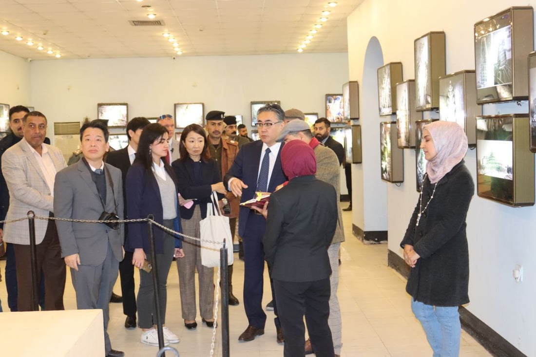 بابل تطلب من اليابان تطوير كهرباء المسيب وإعادة التنقيب في آثار كيش (صور)