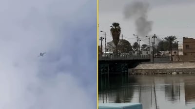 قصف جوي يستهدف مقراً للحشد الشعبي في المسيب