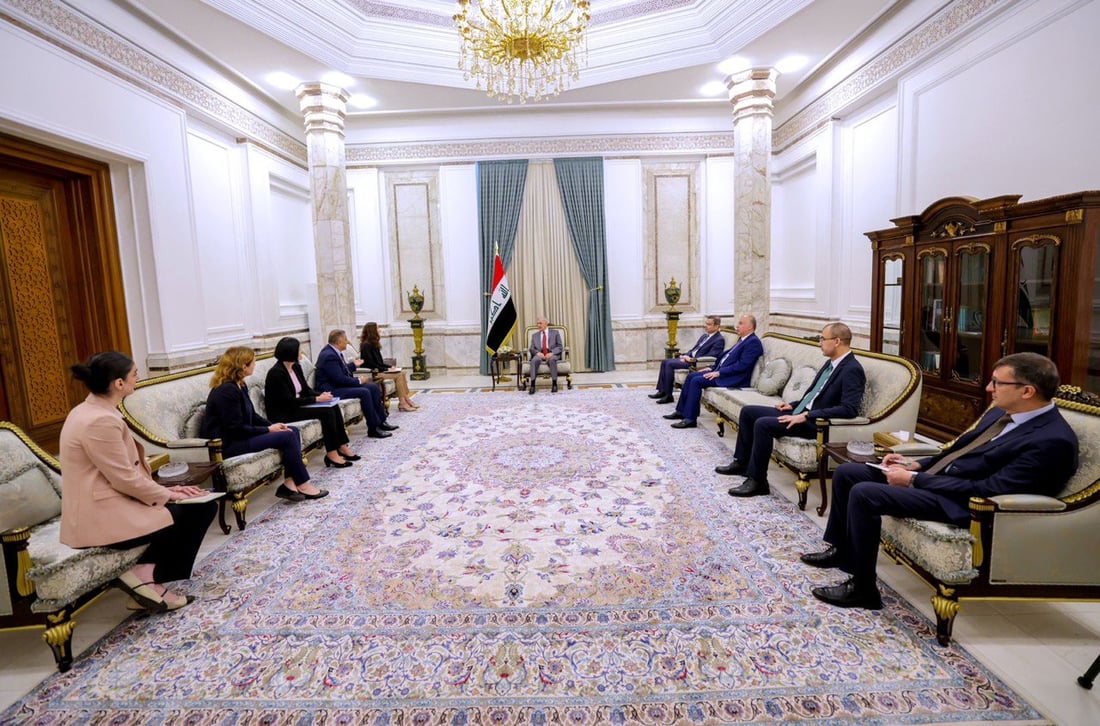 صور: لطيف رشيد يطلب من فريق الأمم المتحدة التحقيق بجرائم صدام حسين