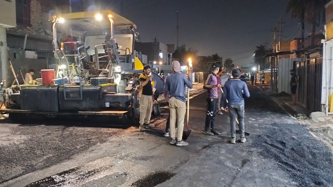 جدل في المشتل بسبب تبليط الشوارع.. “لماذا شملت أزقة دون أخرى؟”