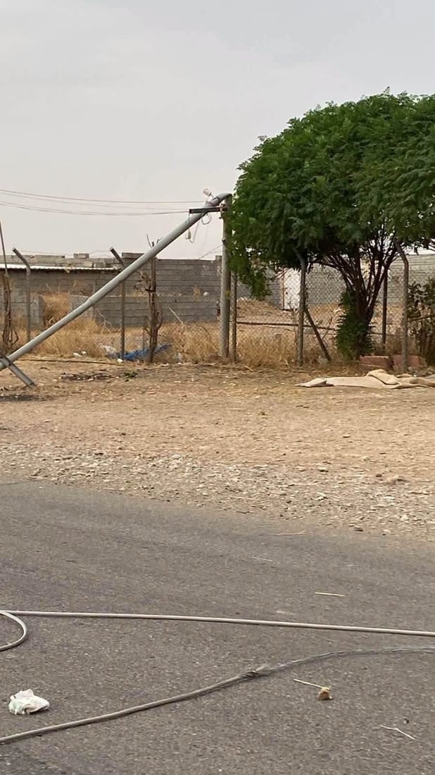 باوبارانى شەوى رابردوو چەندین ستوونى خست