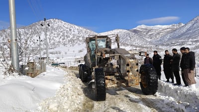 بەفری پێنجوێن؛ رێگای 50 گوند کرایەوە و سەیرانبەن 2 رۆژی تری دەوێت