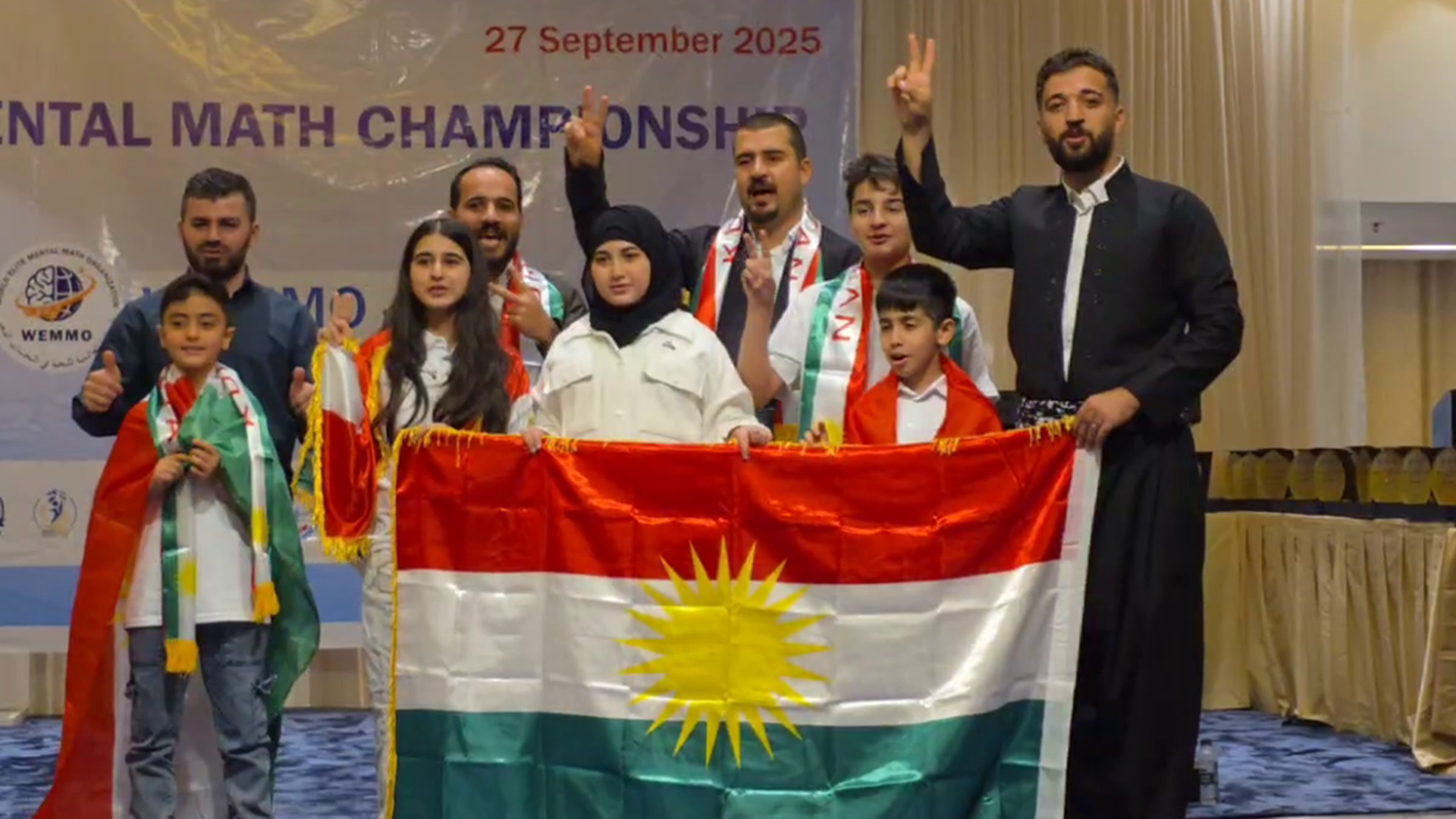 Kurdistan Region students take top honors at 2025 Arab mental math ...