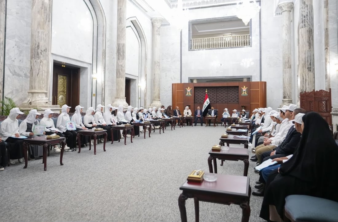 الزيدي يفتح أبواب القصر لأطفال السكري ويعد برعايتهم وتأمين علاجاتهم