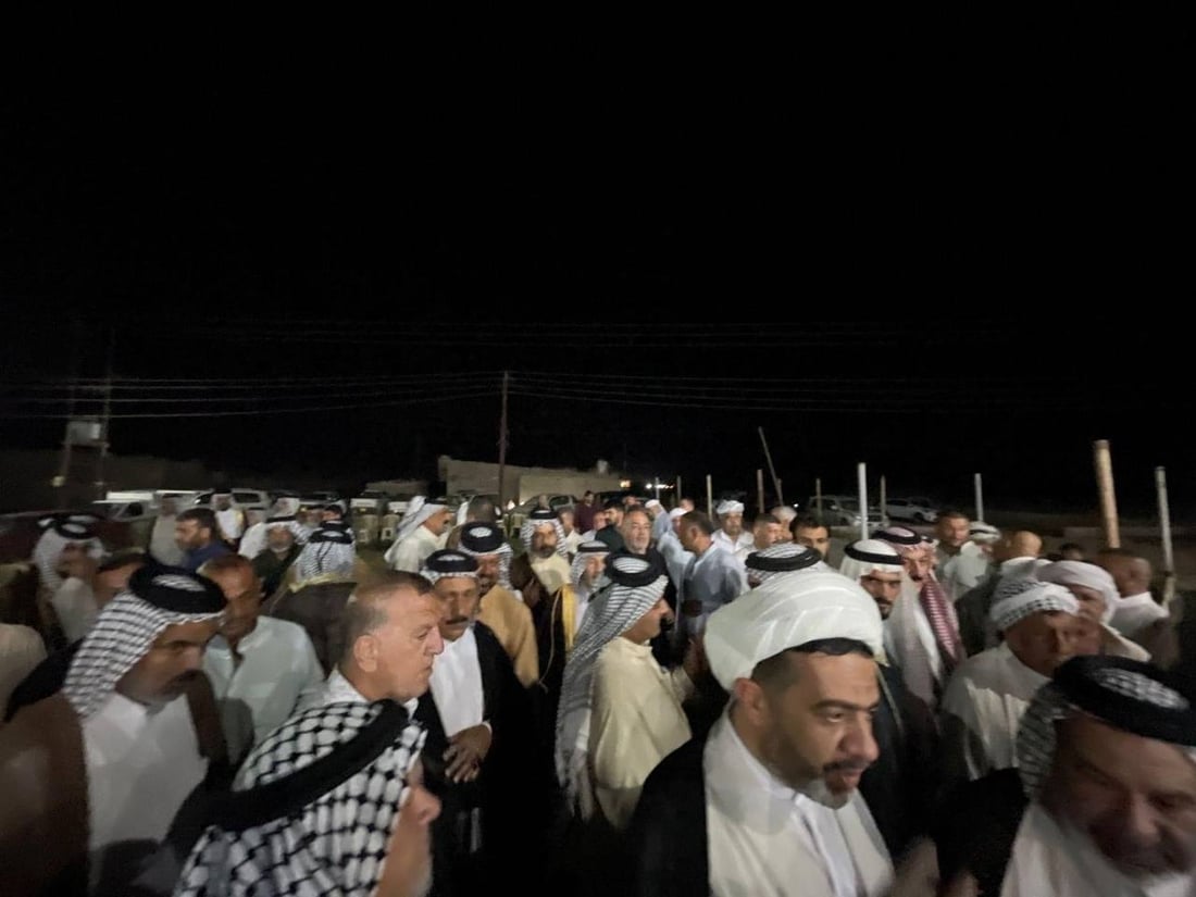 “المولى” تتنازل لـ”كعب” عن 130 مليون ديّة شجار بين العشيرتين وسط كركوك (صور)