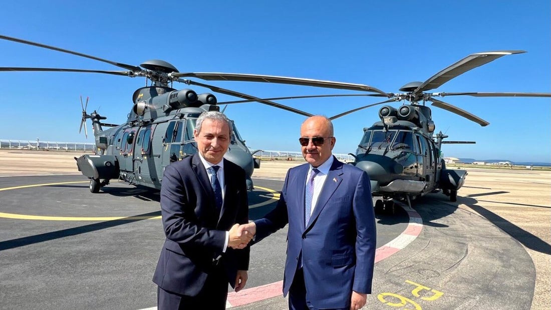 العباسي يستلم الوجبة الأولى من طائرات “كاراكال” الفرنسية