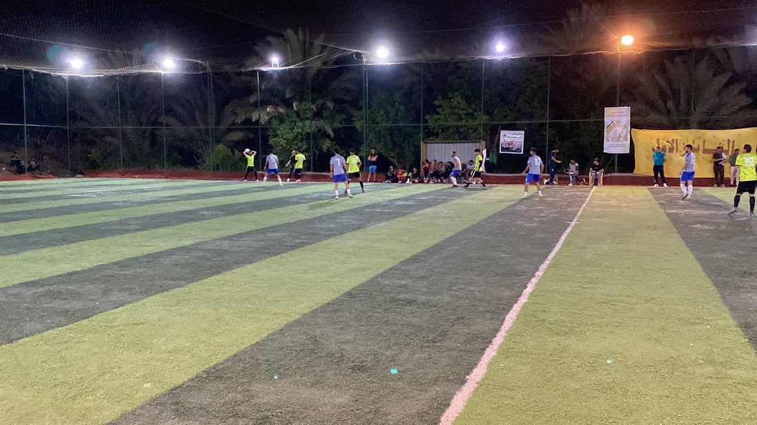 عيد غير سعيد لفريق “دعبلة” بنهائي كأس الشيخ “زعيان” للخماسي في هيت