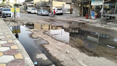 صور لا تبشر بخير من بغداد.. محاولة حلّ مشكلة “زقاق 11” في المشتل فشلت!