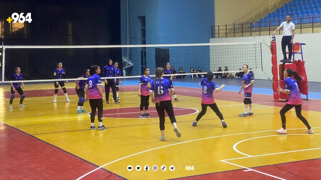 لە خولی بالەی عێراق سلێمانی و ئافرۆدێت و هەولێر بردیانەوە