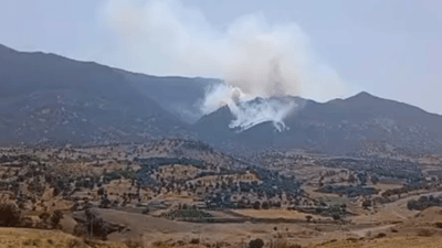 ئاگرەکەی قەرەداغ کۆنتڕۆڵ کرا