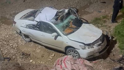 ئۆتۆمبێلێک وەرگەڕا و شۆفێرەکەی گیانی لەدەستدا