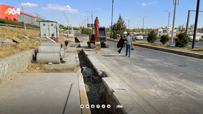 كي لا يغرق فاميلي مول مرة أخرى.. السليمانية تستعد للمطر بـ”منهولات” جديدة (صور)