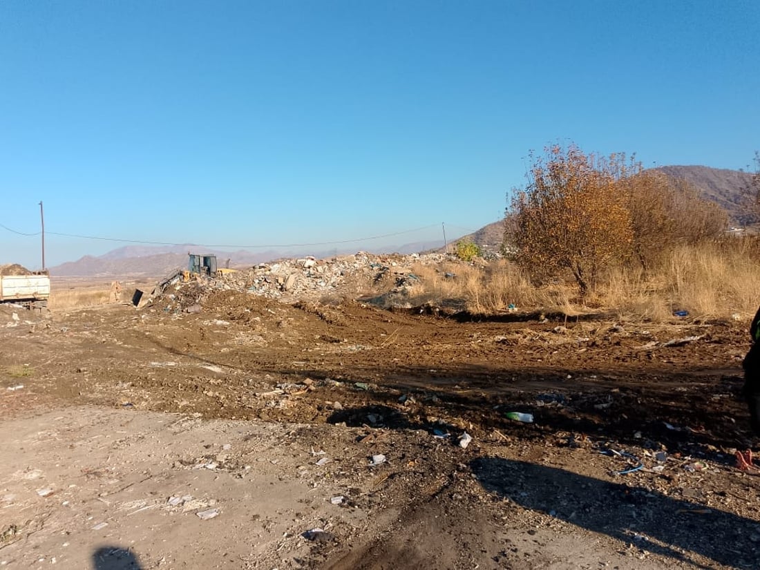 شەقامی لای قەسابخانە کۆنەکە لە پێنجوێن پاک کرایەوە