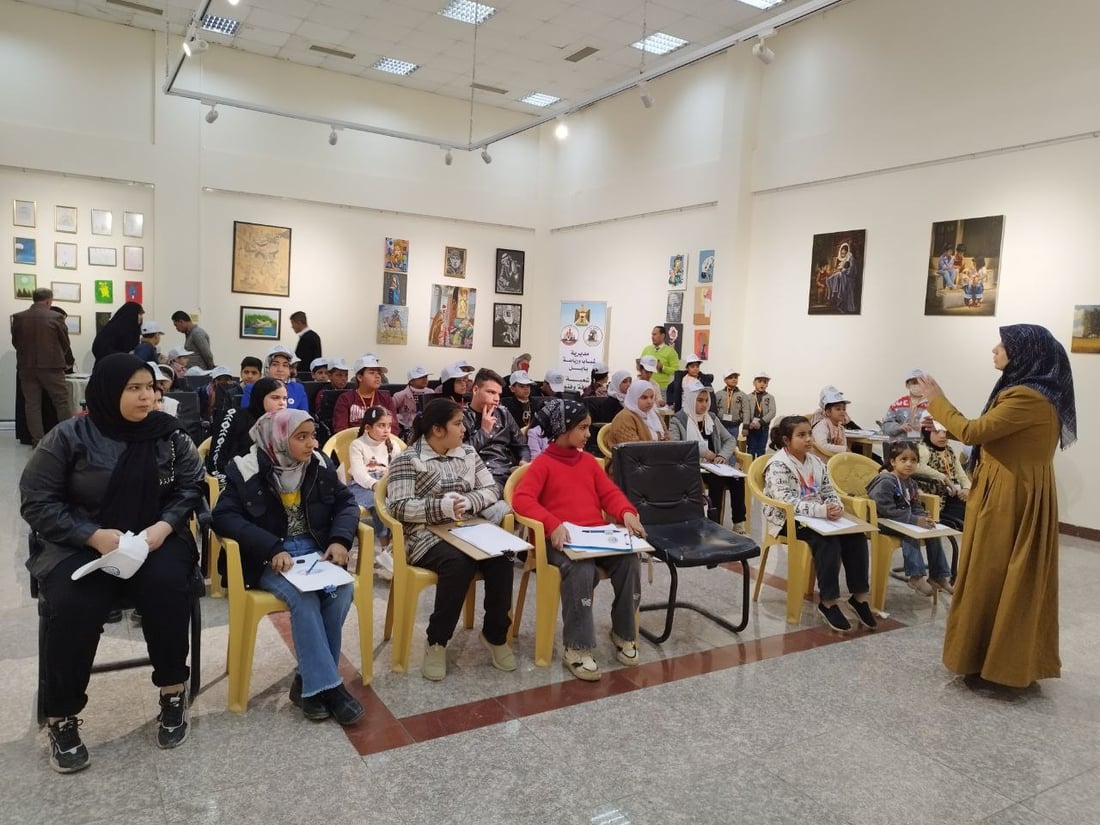صور: دورة لتنمية المواهب لدى الأطفال المصابين بالسكري في بابل