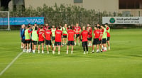 صور: كاساس يكثف تدريبات الأسود قبل مواجهة الكويت الخمي...