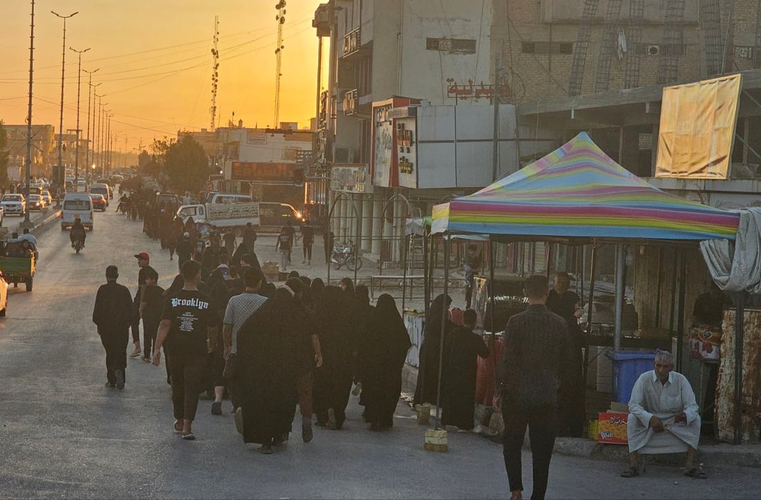 صور: مشاية “بنات الحسن” انطلقت في طويريج