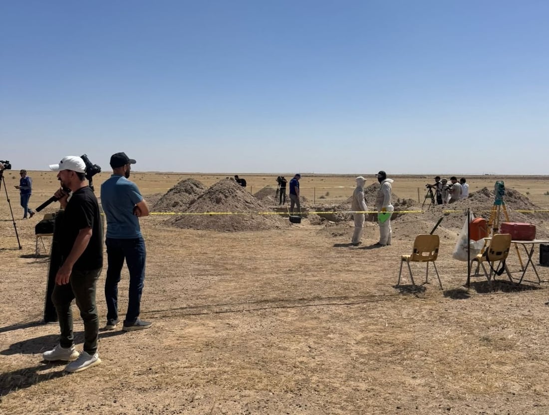 حەوت گۆڕی بەکۆمەڵی ساڵانی هەشتاکان هەڵدەدرێنەوە
