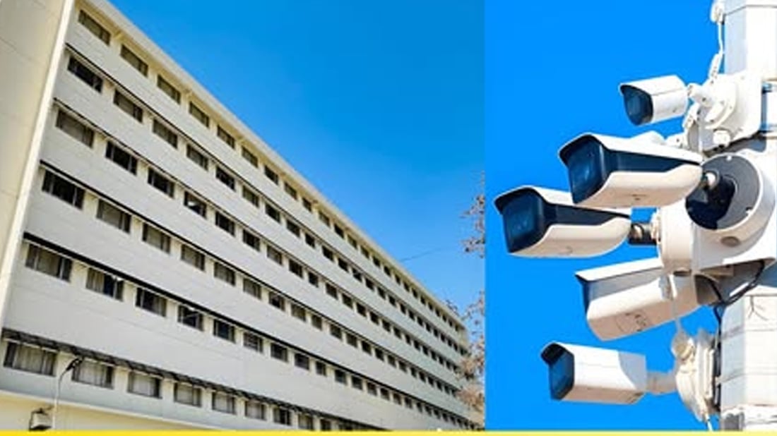 بؤ ئاسايشى نەخۆشخانەى رزگارى؛ کامێراى چاودێرى زیرەک دانرا