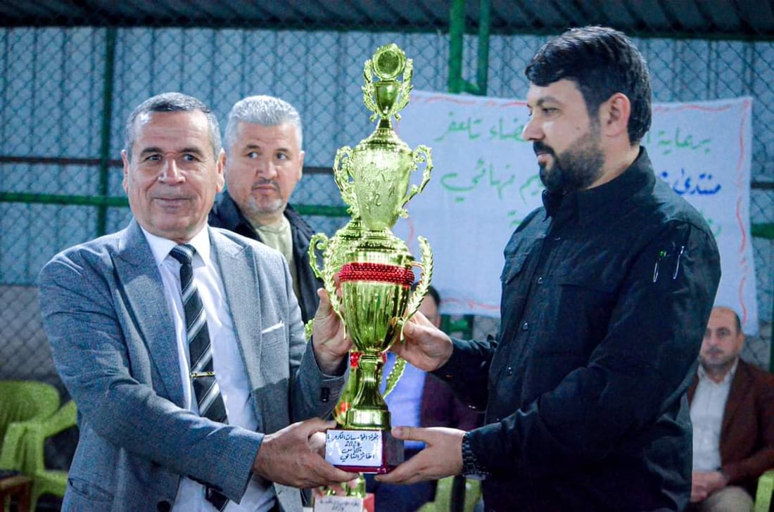 الأفضل بين 12 فريقاً.. فريق مستشفى تلعفر بطلاً على المؤسسات الحكومية (صور)