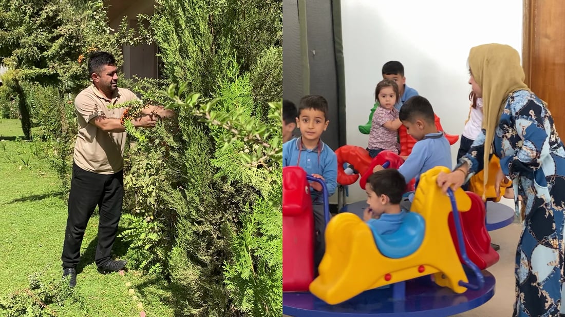Couple volunteers at kindergarten for over a decade without pay, hoping for future jobs