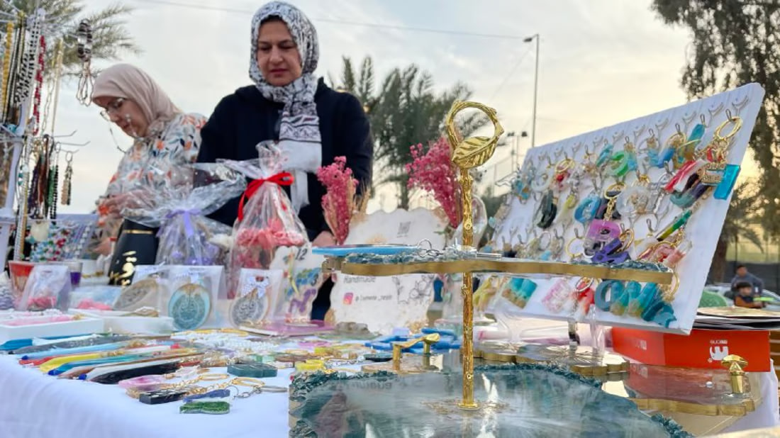 Al-Wissam volunteers host bazaar to support female entrepreneurs
