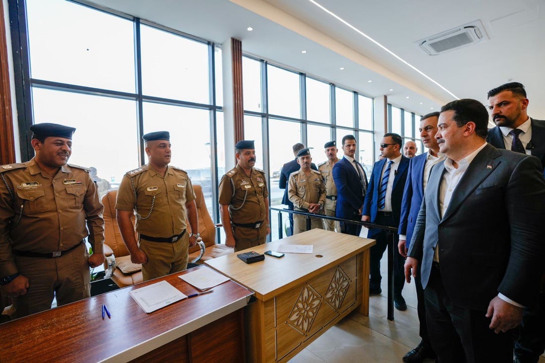 السوداني يفتتح منفذ سفوان الحدودي مع الكويت بعد إعادة تأهيله