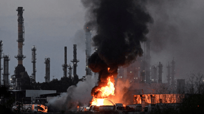 بە هۆی هێرشێكی ئێرانەوە هەموو پاڵاوگەکانی حەیفا داخران