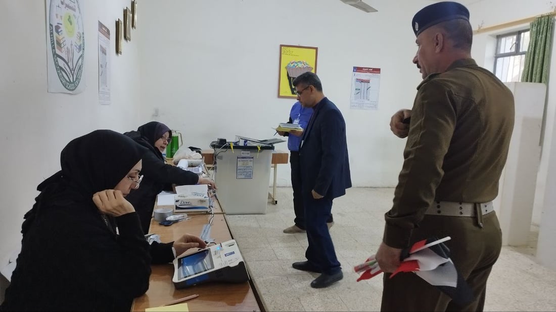 شرطة بابل ستقترع بالتعاقب “دون ضغوطات” والأجهزة تعمل بشكل طبيعي (صور)