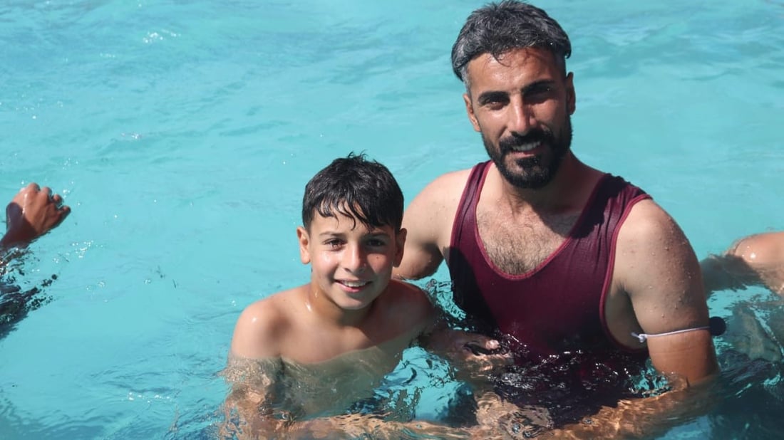 صور من مسبح الطارمية.. هذا لم يكن ممكناً قبل أعوام قليلة