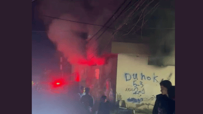 کەسێک بەتۆمەتی ئاگرتێبەردانی کۆگایەک دەستگیر کرا