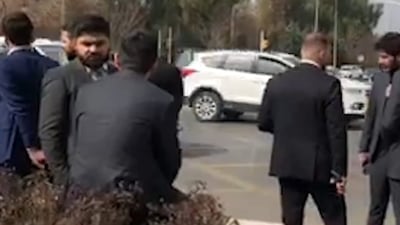Erbil residents protest incomplete housing project in front of council of ministers