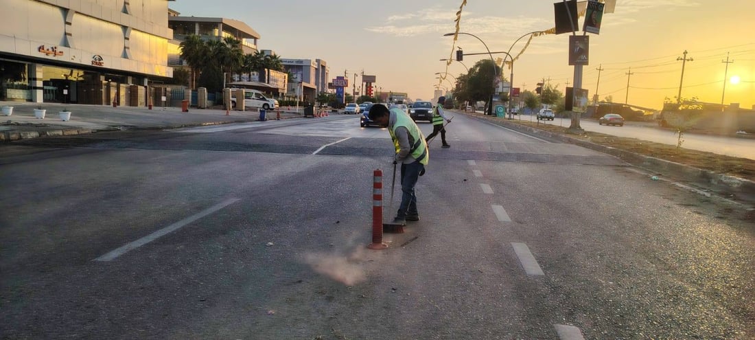 هێشتا خەڵک هەموو لەخەو هەڵنەستابوو، دەروازەکانى چوونە ناو هەولێر شۆردران