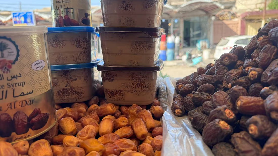 Date merchants showcase winter varieties in Najaf