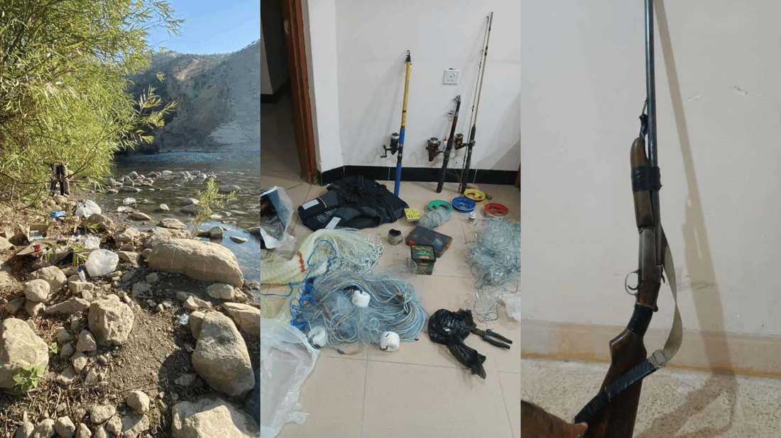 لە ماوەت و خدران هەشت راوچی قۆڵبەست کران؛ سیانیش هەڵاتن