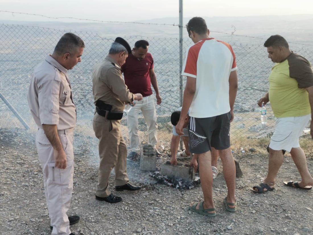 لە چیای ئەزەزمەڕ و گۆیژە رێنمایی درا بە هاوڵاتیان و گەشتیاران