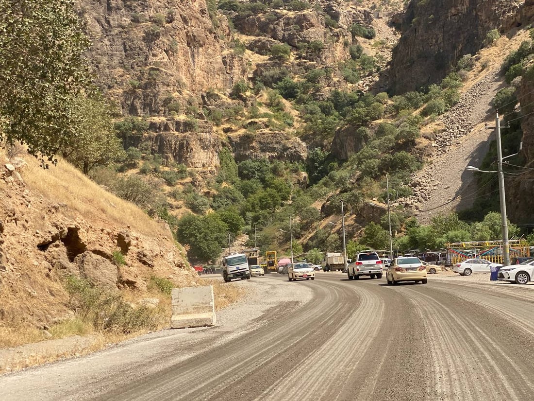 بەشە ناخۆشەکەی رێگای گەلی عەلی بەگ نۆژەن دەکرێتەوە