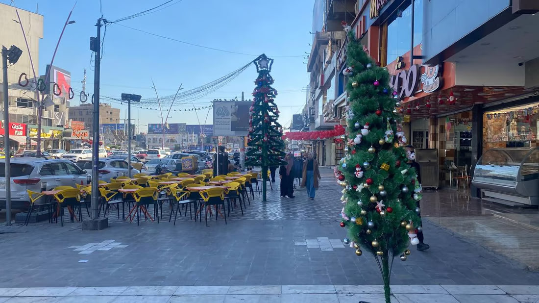 Baghdad’s Mansour district prepares for New Year’s Eve celebrations
