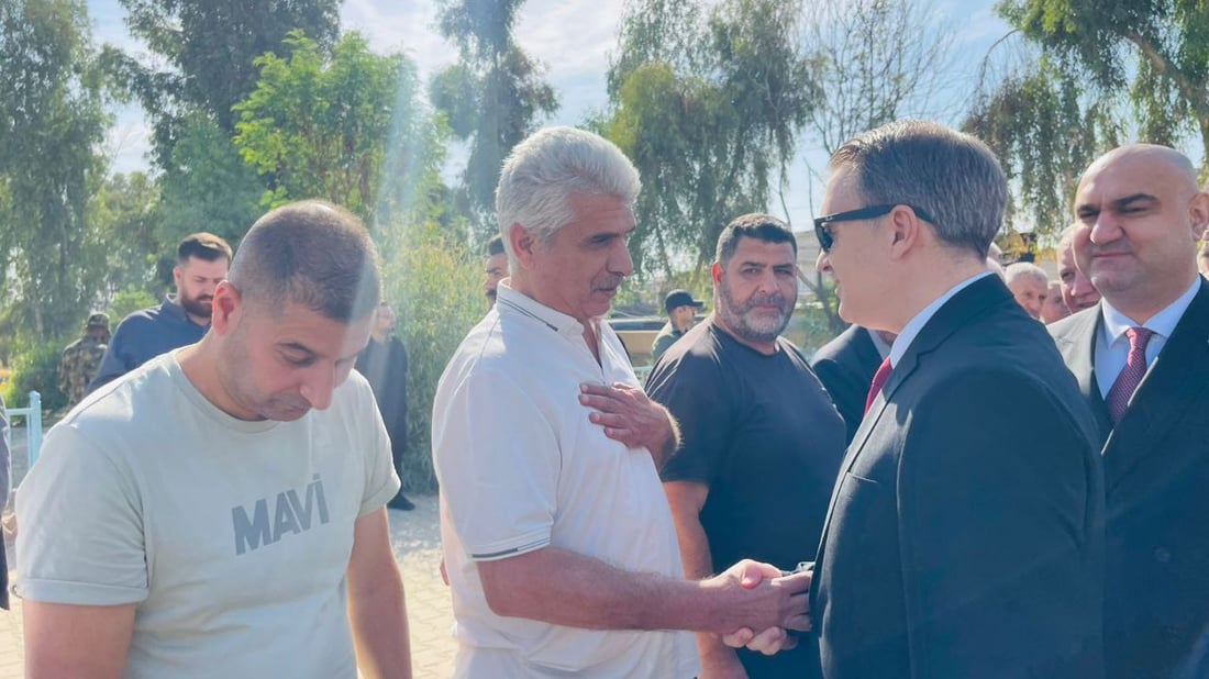 سفير تركيا يختار آلتون كوبري أول محطة لزيارته في كركوك