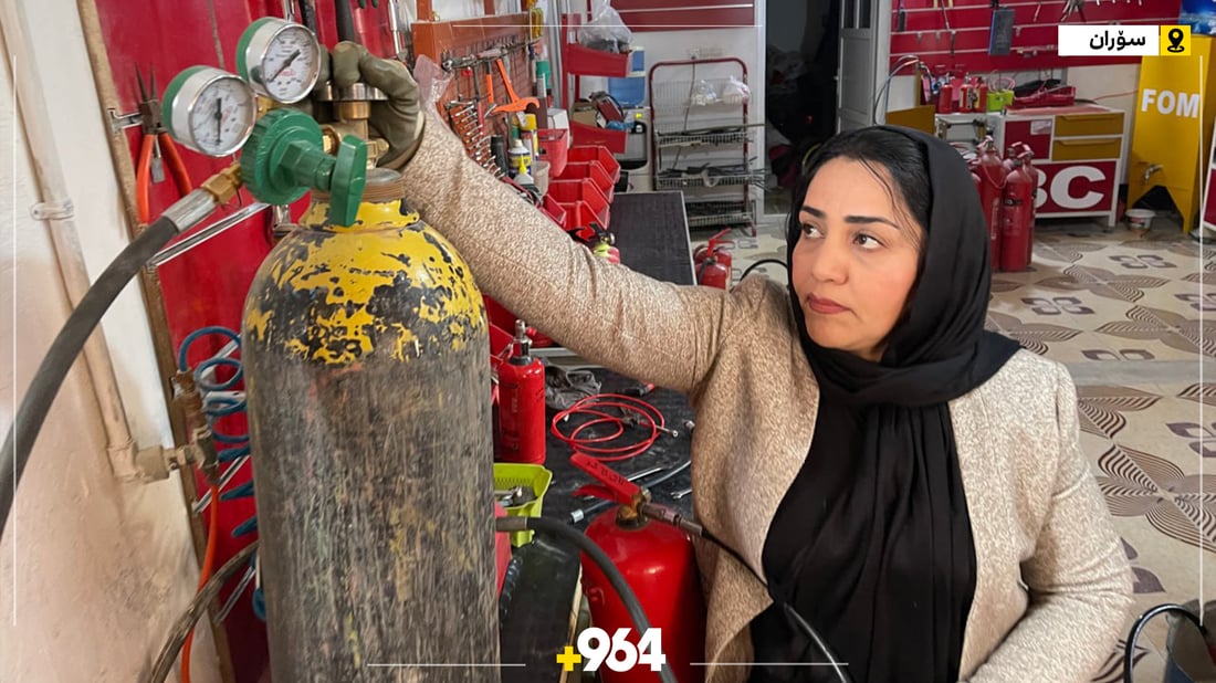 15 ساڵە خەریکی کوژاندنەوەی ئاگرە