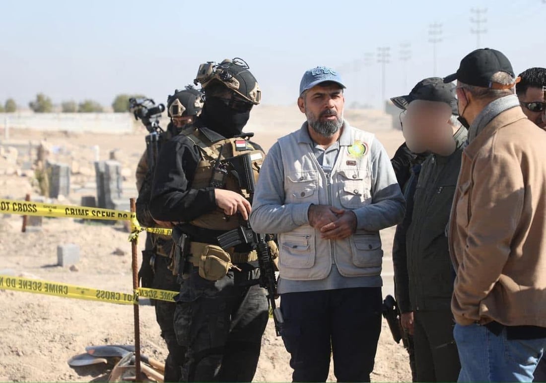 “قاتل الصدر” يدل الأمن الوطني على مقبرة جماعية في الصقلاوية (صور)