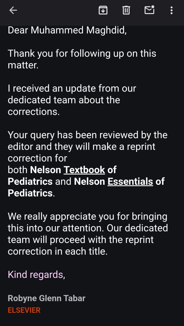 خوێندکارێکی پزیشکی زانکۆی کۆیە هەڵەیەک لە کتێبی خوێندنەکەی دەگرێت