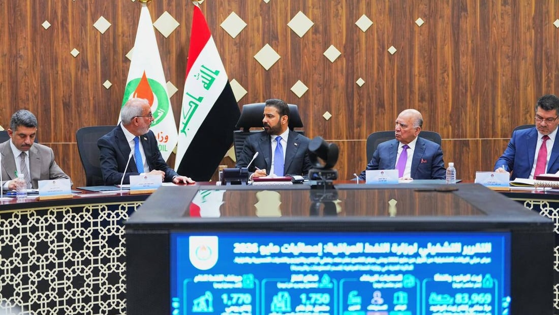 الزيدي يوجه النفط والخارجية بمتابعة حجم صادرات البترول وتنويع المنافذ